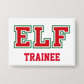 TRAINEE Christmas ELF Button (Voorkant)