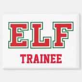 TRAINEE Christmas ELF Magneet (Voorkant)