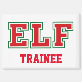 TRAINEE Christmas ELF Magneet