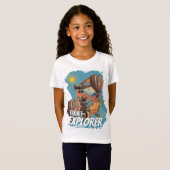 Trainee Explorer Avontuur Meisjes T-shirt (Voorkant volledig)
