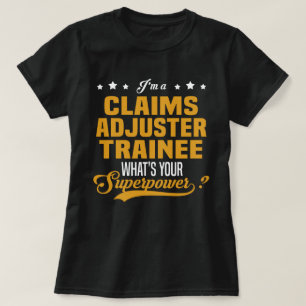 Trainee voor aanpassing van claims t-shirt