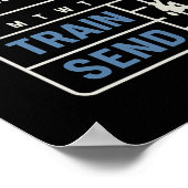 Trainen doordeweeks, klimmen in het weekend Kalend Poster (Hoek)