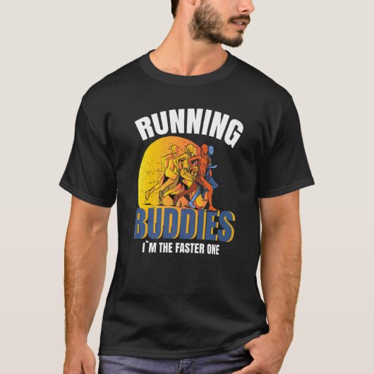 trainen halve marathon t-shirt (Voorkant)