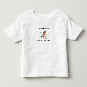 Trainen? Ik dacht dat het om Groenten ging Kinder Shirts
