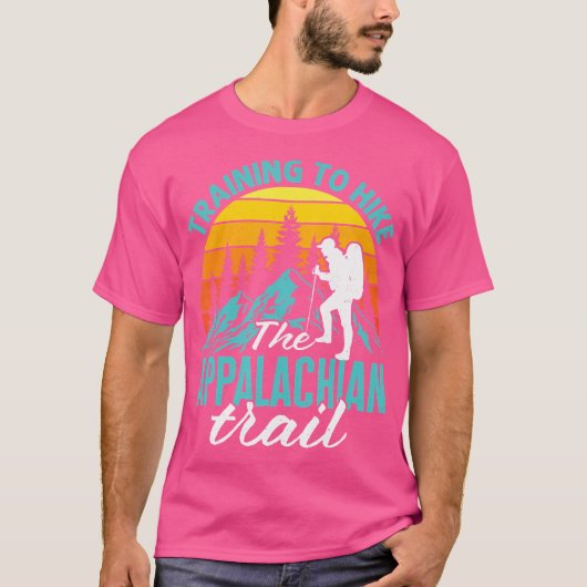 Trainen om de Appalachian Trail Mountain Hi te bek T-shirt (Voorkant)
