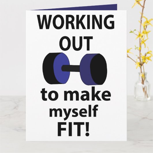 Trainen Trainingsgewichten Trainen Kaart (Gele Bloem)