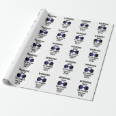 Trainen Workout Gewichten Trainen Cadeaupapier (Uitgerold)