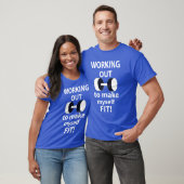 Trainen Workout Gewichten Trainen T-shirt (Unisex)