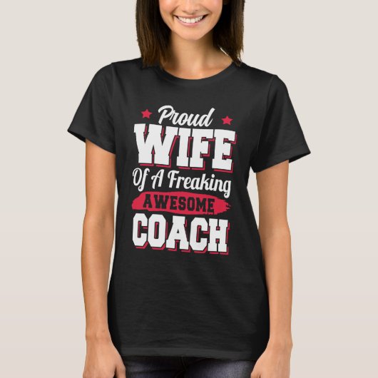 Trainer instructeur coach vrouw t-shirt (Voorkant)
