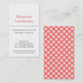 Trainer Karten Visitekaartje (Voorkant / Achterkant)