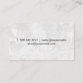 Trainer met Puppy Dog Visitekaartje (Achterkant)