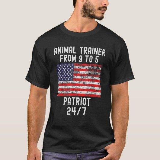 Trainer patrio patriotic 4 juli VS VP T-shirt (Voorkant)