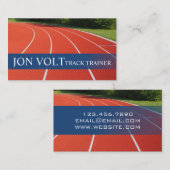 Trainer Runner Athletics Race Visitekaartje (Voorkant / Achterkant)