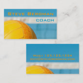 Trainer team volleyball Coach Player Visitekaartje (Voorkant / Achterkant)