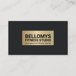 trainer voor persoonlijke fitness visitekaartje