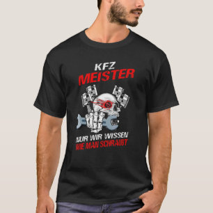 Trainers Auto Mechanica Auto Master Werkplaats Lad T-shirt
