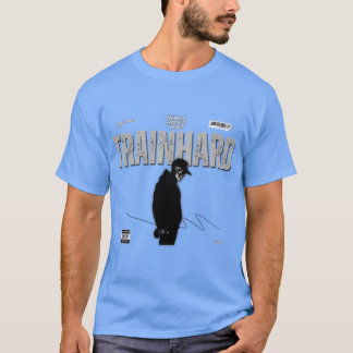 TrainHard Skullman Donkere Gym Motivatie Streetwea T-shirt