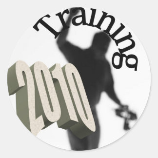 Training 2010 ronde sticker