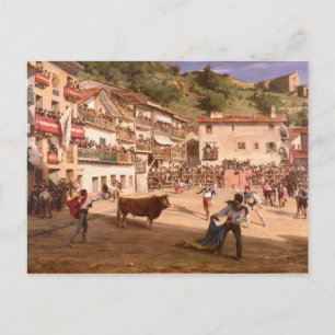 Training Fight in Biscay, 1869 Briefkaart