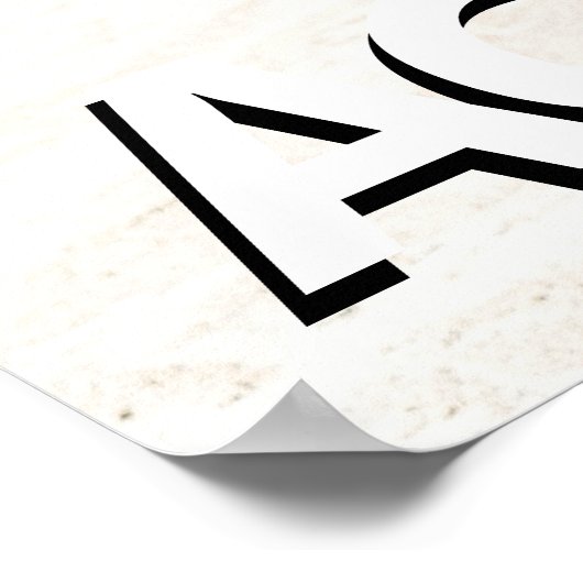 Training Fitness Business Logo Accuracy Poster (Hoek)