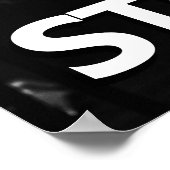 Training Fitness Business Logo Sterke Poster (Hoek)