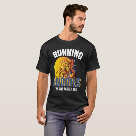 training half marathon t-shirt (Voorkant volledig)