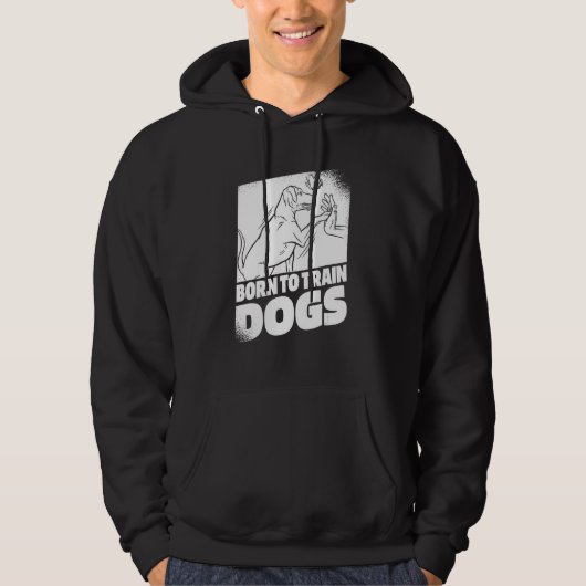 Training High Five Animal Behaviorist   Dog Traine Hoodie (Voorkant)