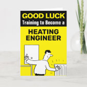 Training om een verwarmingsingenieur te worden Suc Kaart (Voorkant)