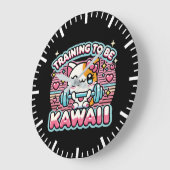 Training om Kawaii te Worden - Schattige Grappige Grote Klok (Hoek)