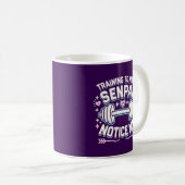 Training om Senpai mij te laten opvallen, grappige Koffiemok (Voorkant rechts)