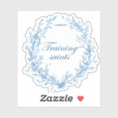 Training Saints Vinyl Decal Sticker (Vel)