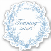 Training Saints Vinyl Decal Sticker -> Trainingshe (Voorkant)