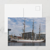 Training ship Germany Briefkaart (Voorkant / Achterkant)