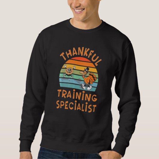 Training Specialist Job Thanksgiving Trui (Voorkant)