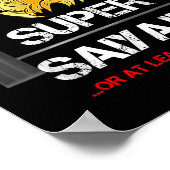 Training To Become A Super Saiyajin - Fun Fitness  Poster (Hoek)