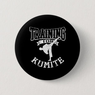 Training voor Kumite MMA Karate Taekwondo Martial  Ronde Button 5,7 Cm