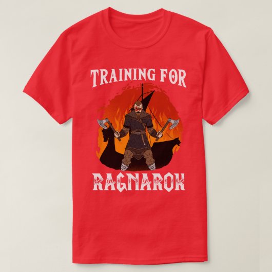 Training voor Ragnarok 6 T-shirt (Design voorkant)