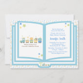 Trainingboekthema Boys Baby shower Kaart (Voorkant)