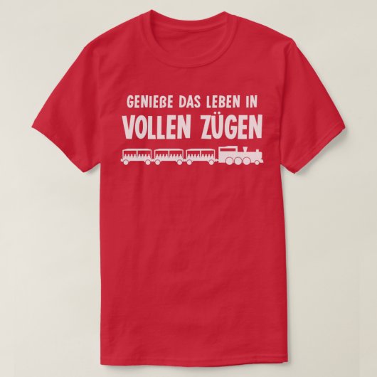 Trainingmachinist Railroad Funny Gezegde T-shirt (Design voorkant)
