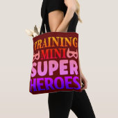 Trainings Mini Supper Helden Leraren Cadeau Tote Bag (Dichtbij)