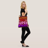 Trainings Mini Supper Helden Leraren Cadeau Tote Bag (Op model)