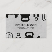 trainingsapparatuur | geschiktheid visitekaartje (Voorkant)