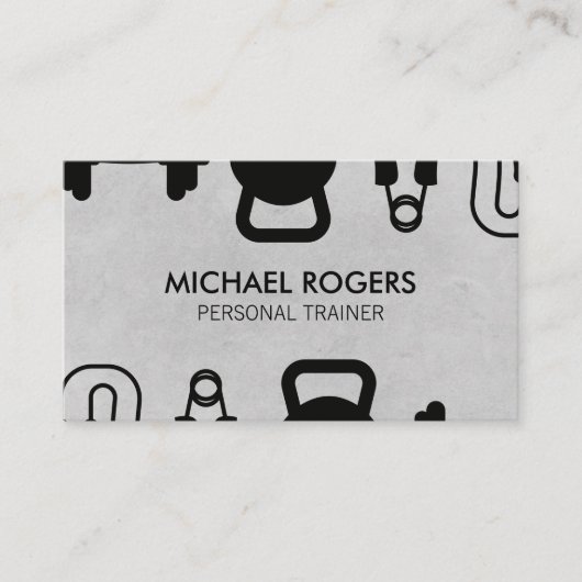 trainingsapparatuur | geschiktheid visitekaartje (Voorkant)