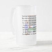 Trainingsartikel "Stinky Cat" Matglas Bierpul (Voorkant links)