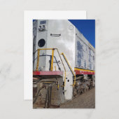 Trainingsauto één aankondiging (Voorkant / Achterkant)