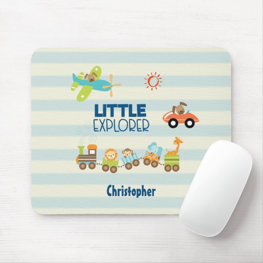 Trainingsauto en kleine verkenner voor Speelgoed Muismat (Met muis)