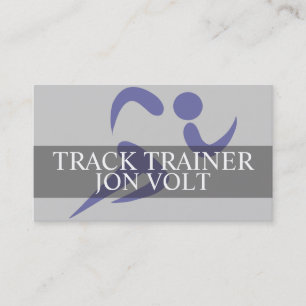 Trainingsbaan Hardlopen Atletiek Wedstrijd Visitekaartje