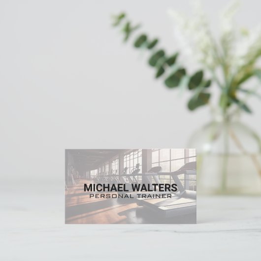 Trainingscentrum | Trainingsfitness Visitekaartje (Staand voorkant)