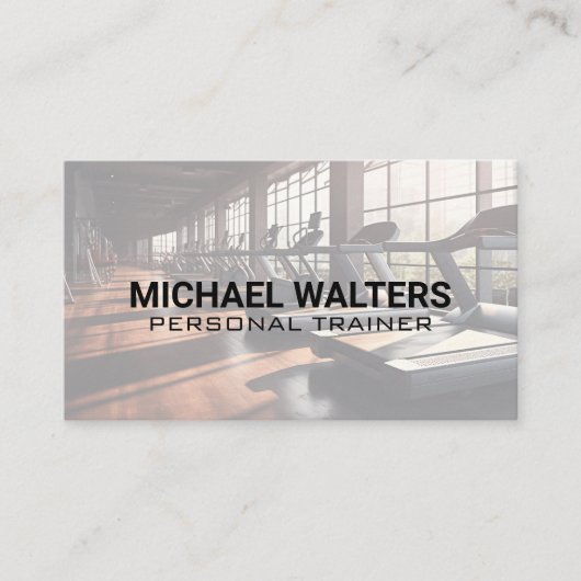 Trainingscentrum | Trainingsfitness Visitekaartje (Voorkant)