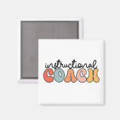 Trainingscoach Educatieve Coach Retro Magneet (Voorkant / Achterkant)